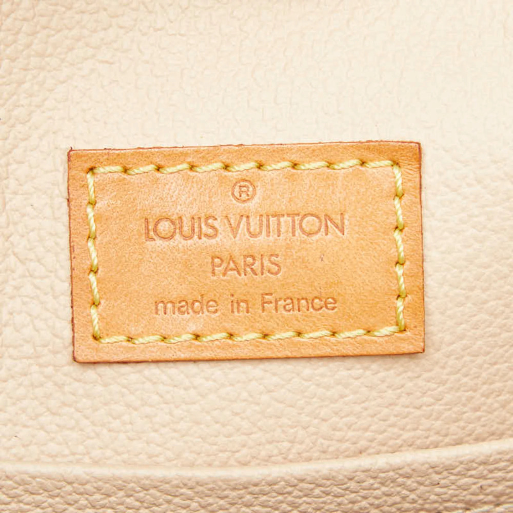 LOUIS VUITTON Authentic Brown Monogram Leather Tote Bag - Picture 11 of 12